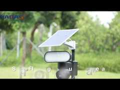 4G Color Night Vision CCTV Camera H.265 ضغط 355o Pan 120o Tilt Solar PTZ Camera